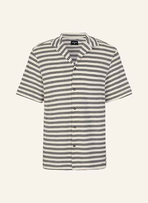 STRELLSON Hemd CLIRO SCHWARZ/ WEISS