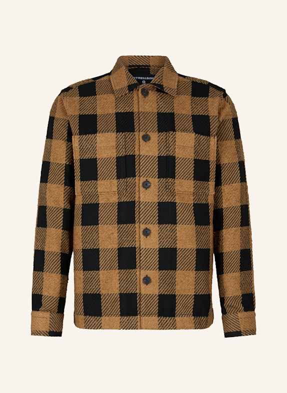 STRELLSON Overjacket NORIN CAMEL/ SCHWARZ