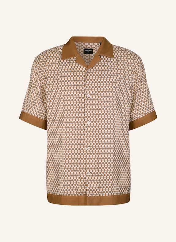 STRELLSON Hemd CAO BEIGE/ WEISS