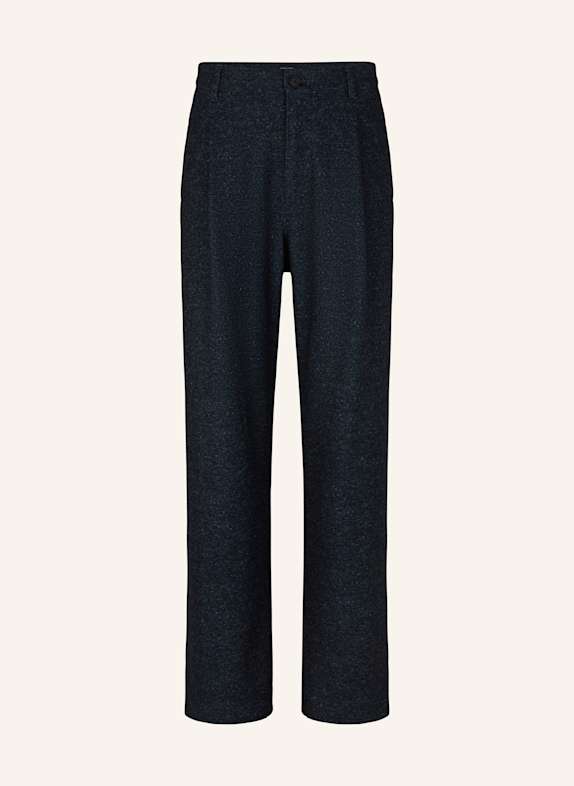 STRELLSON Bundfaltenhose LUDO DUNKELBLAU
