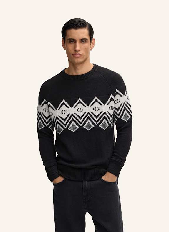 STRELLSON Pullover TITO SCHWARZ