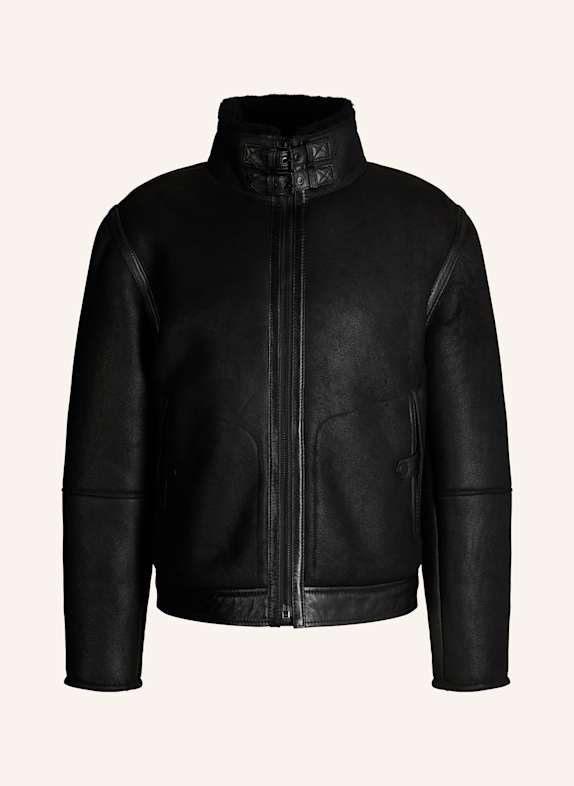 STRELLSON Lederjacke SHELTER SCHWARZ