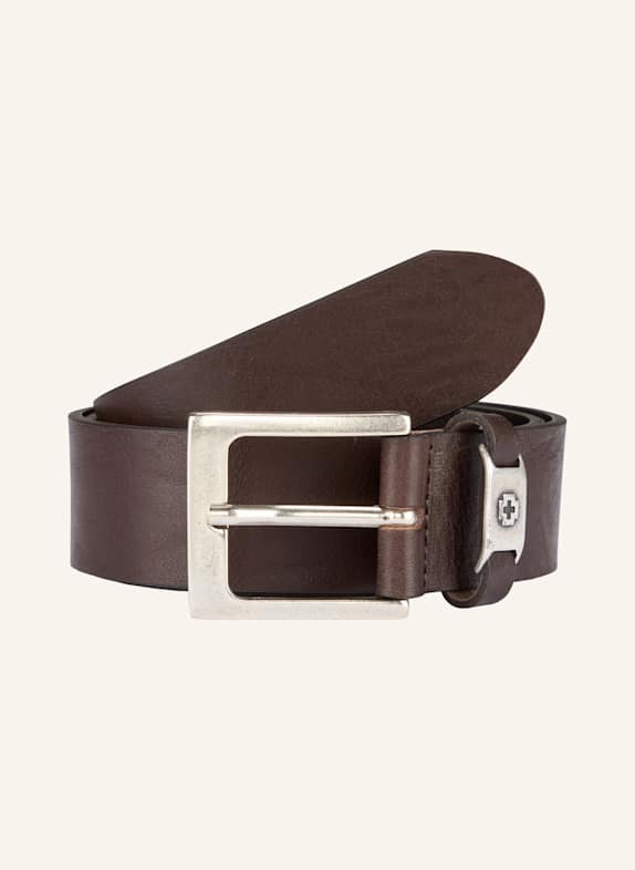 STRELLSON Gürtel LEDERGÜRTEL, SCHWARZ DUNKELBRAUN