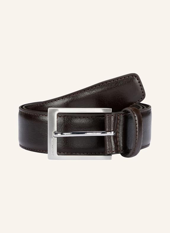 STRELLSON Gürtel LEDERGÜRTEL, SCHWARZ DUNKELBRAUN