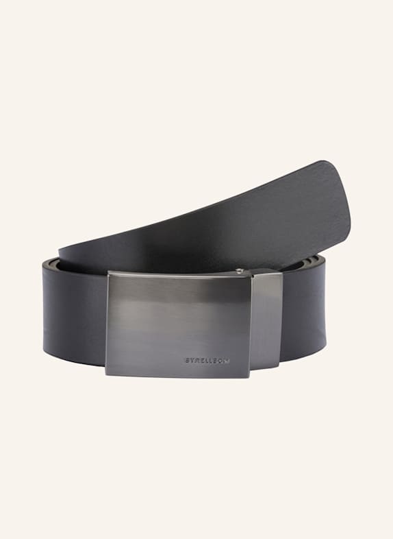 STRELLSON Gürtel LEDERGÜRTEL, SCHWARZ SCHWARZ