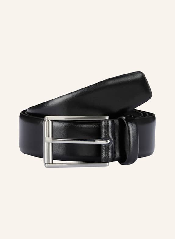 STRELLSON Gürtel LEDERGÜRTEL, SCHWARZ SCHWARZ