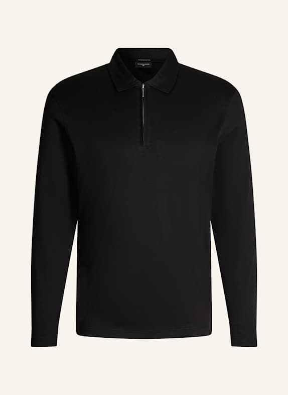 STRELLSON Polo-Longsleeve PEPE SCHWARZ