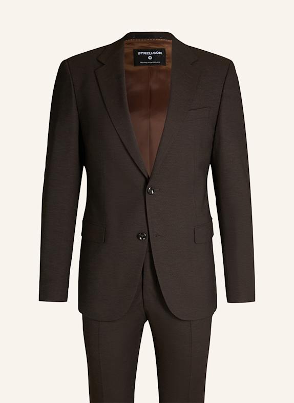 STRELLSON Anzug AIDAN-MELWIN DUNKELBRAUN