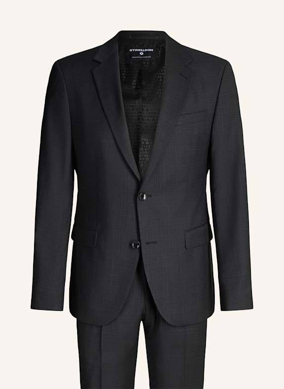 STRELLSON Anzug AIDAN-MELWIN DUNKELGRAU