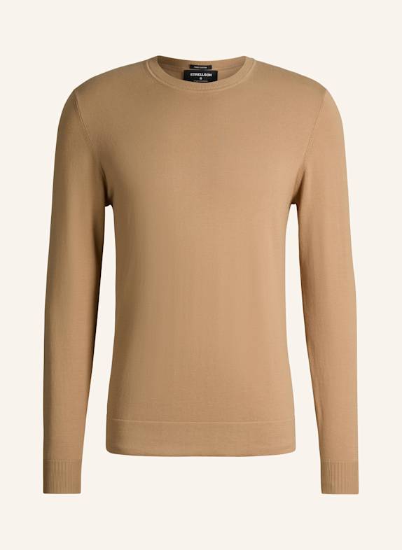 STRELLSON Pullover VINCENT BEIGE