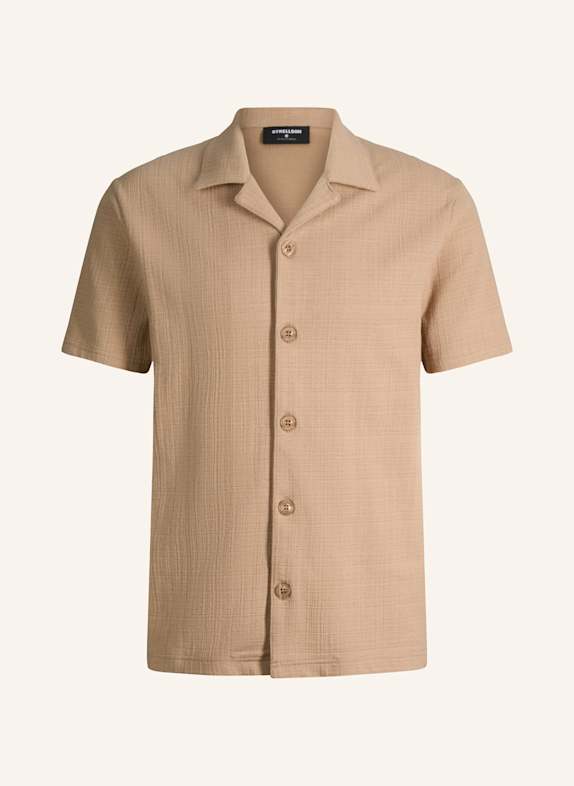 STRELLSON Resorthemd FILIP Regular Fit BEIGE