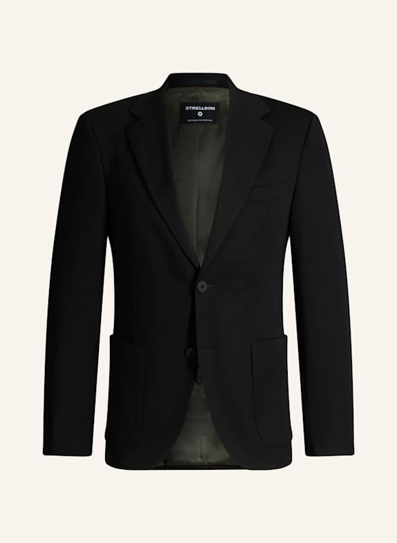 STRELLSON Anzugsakko ARNDT Slim Fit aus Jersey SCHWARZ