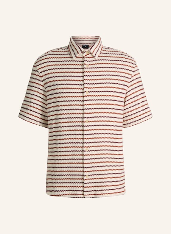 STRELLSON Strickhemd COLIN Regular Fit BEIGE