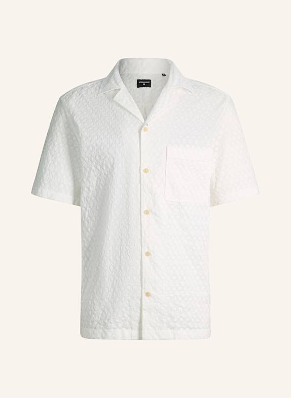 STRELLSON Kurzarm-Hemd CISCON WEISS