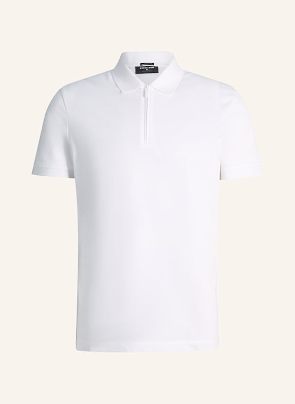 STRELLSON Zip-Poloshirt PIRO WEISS