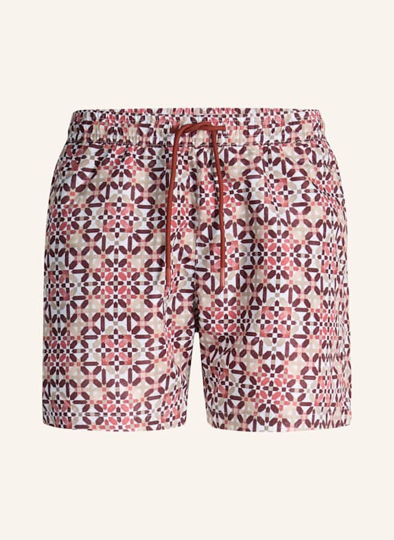 STRELLSON Badeshorts LAGO ROT