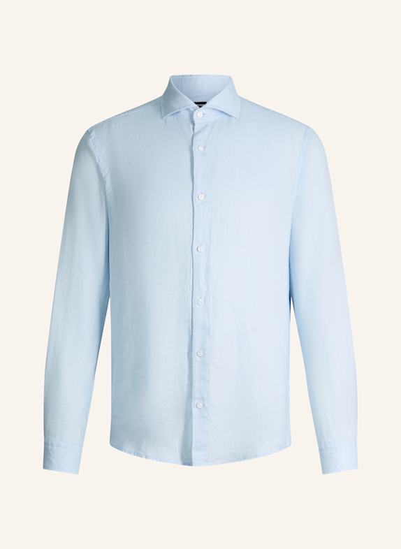 STRELLSON Leinenhemd CEASAR Slim Fit HELLBLAU