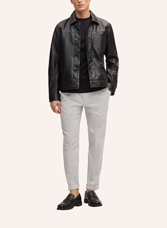 STRELLSON Lederjacke SCHWARZ