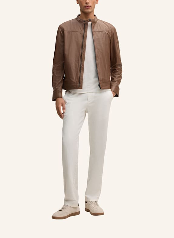 STRELLSON Lederjacke BRAUN