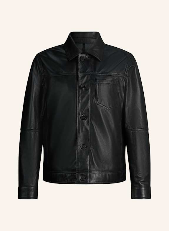 STRELLSON Lederjacke SCHWARZ