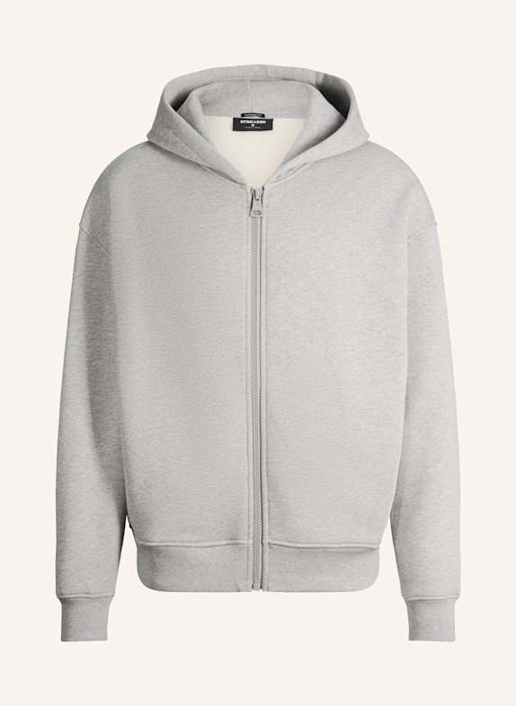 STRELLSON Hoodie-Jacke HELLGRAU