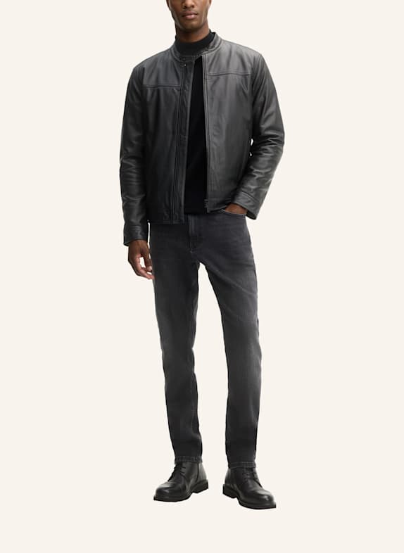 STRELLSON Lederjacke SCHWARZ