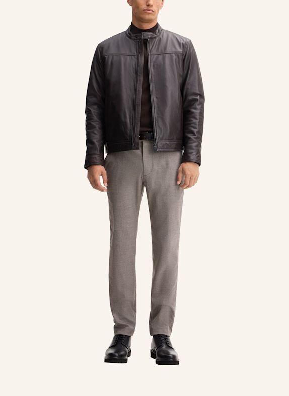 STRELLSON Lederjacke BRAUN