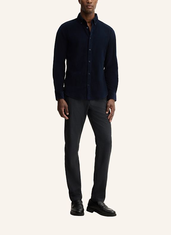 STRELLSON Cordhemd COREY Regular Fit DUNKELBLAU