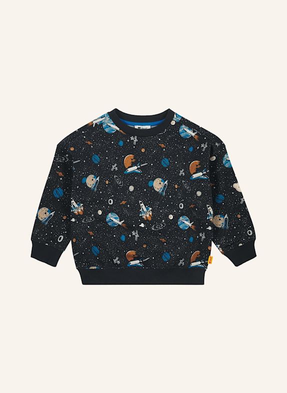 Steiff Sweatshirt OFF TO THE MOON DUNKELBLAU