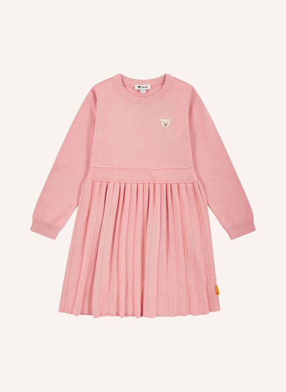 Steiff Strick Kleid FESTIVE LUXE ROSA