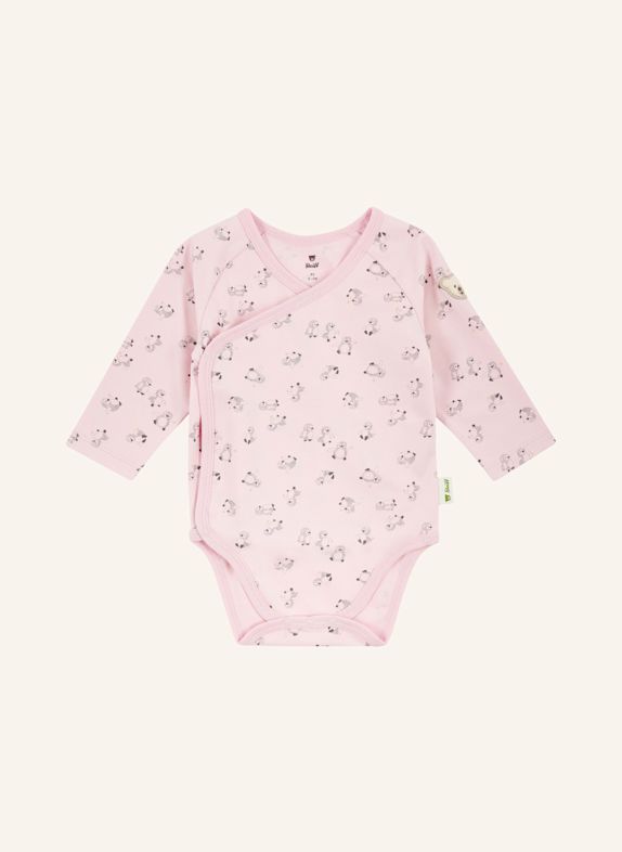Steiff Wickelbody BABY WELLNESS PINK