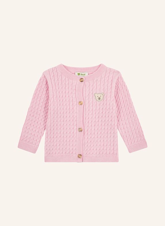 Steiff Strickjacke BABY WELLNESS ROSA