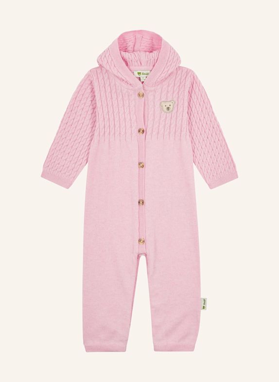Steiff Strampler BABY WELLNESS ROSA
