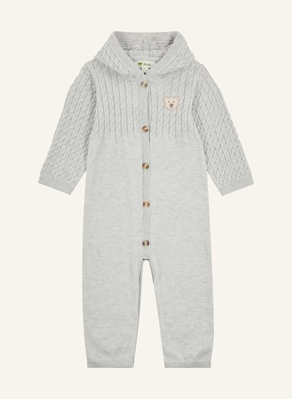 Steiff Strampler BABY WELLNESS GRAU