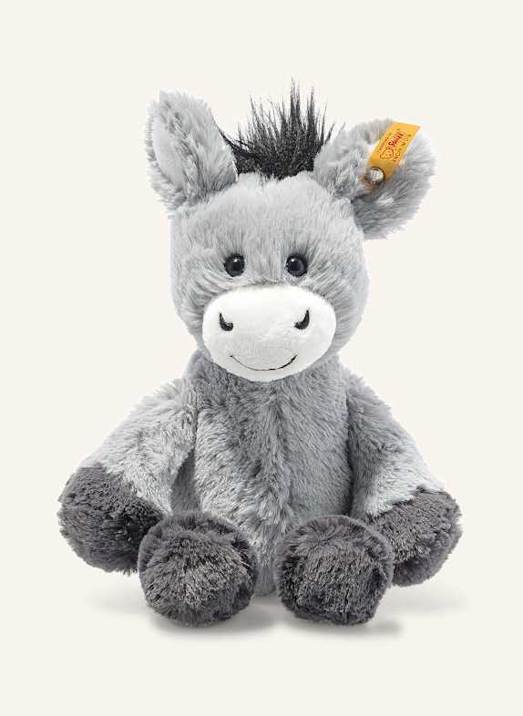 Steiff Kuscheltier DINKIE Esel 20 cm, hellgrau HELLGRAU