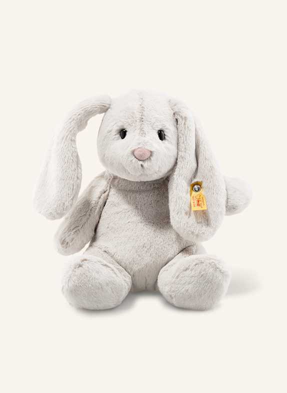 Steiff Kuscheltier HOPPIE Hase 28 cm, hellgrau HELLGRAU