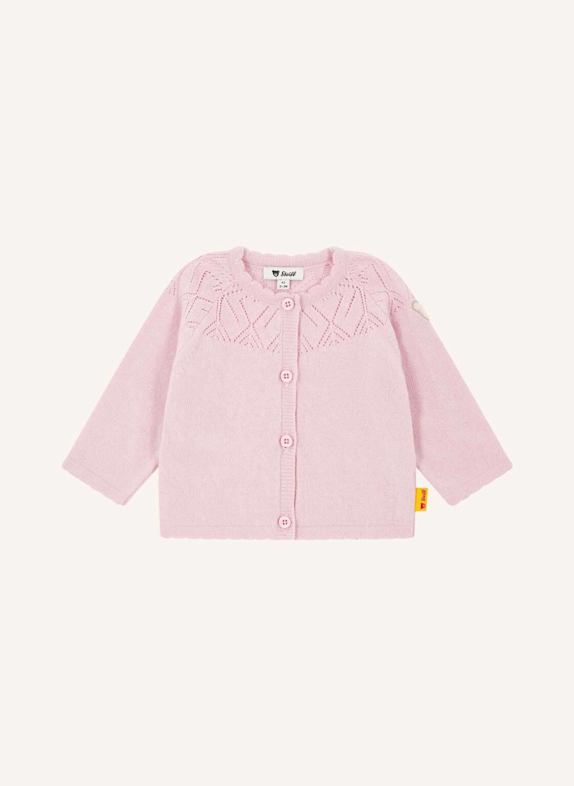 Steiff Strickjacke SPECIAL DAY HELLROSA