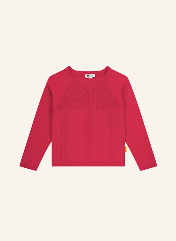 Steiff Pullover CELEBRATION ROT