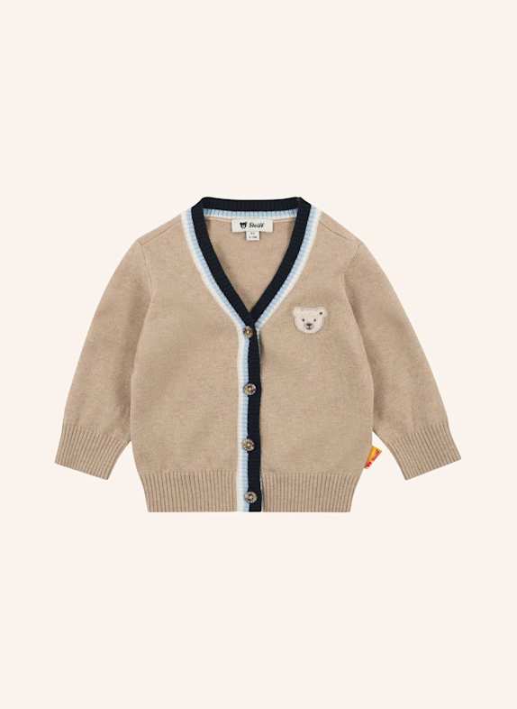 Steiff Strickjacke DINOSAUR BEIGE