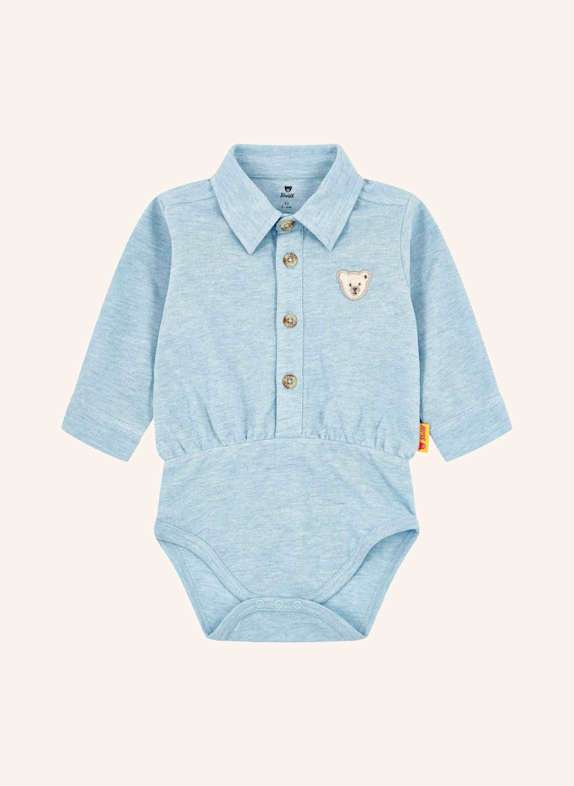 Steiff Latzhose DINOSAUR BLAU