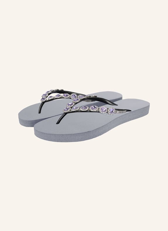 uzurii Zehentrenner BEATRIX LILA SILBER