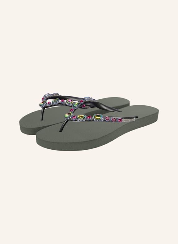 uzurii Zehentrenner COPA CABANA COLORFUL GRÜN