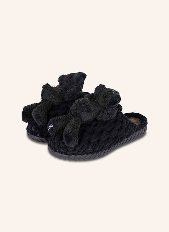 uzurii Pantoffeln PANTOFFEL FOZZIE BEAR SCHWARZ