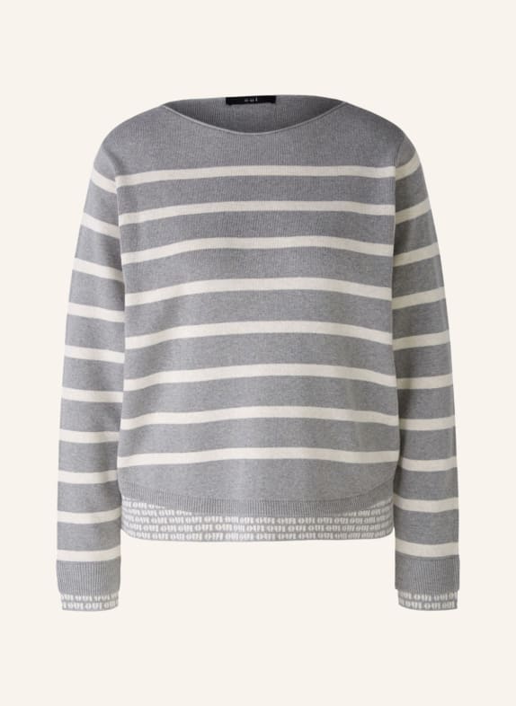 oui Pullover GRAU