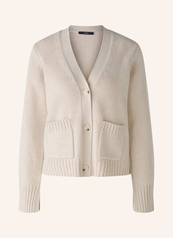 oui Strickjacke BEIGE