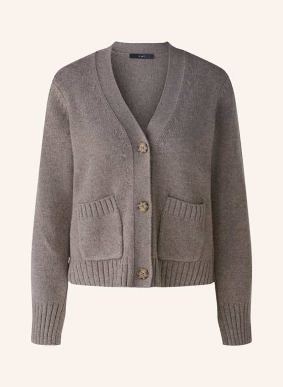 oui Strickjacke BRAUN