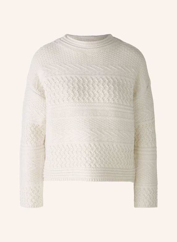 oui Pullover WEISS