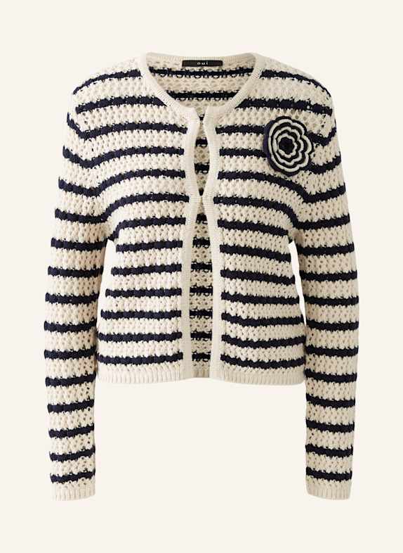 oui Strickjacke WEISS