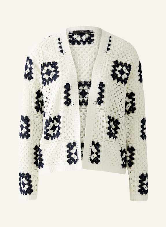 oui Strickjacke WEISS