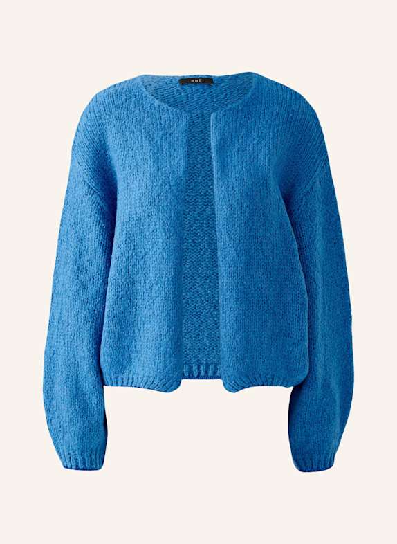 oui Strickjacke BLAU